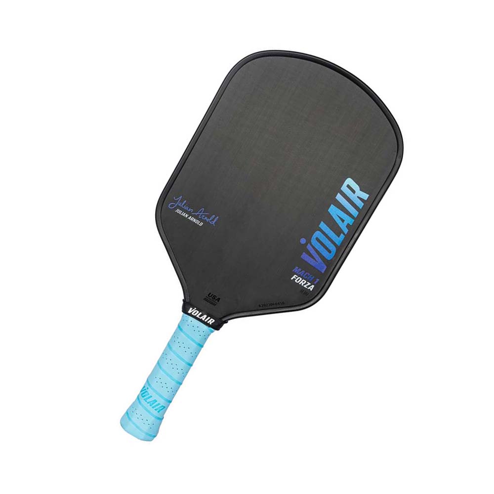 Mach 1 Forza Julian Arnold シグネチャーパドル - カーボンファイバー表面 - 熱成形 - フォーム注入 - スピンパワーコ Used - Tennis Warehouse